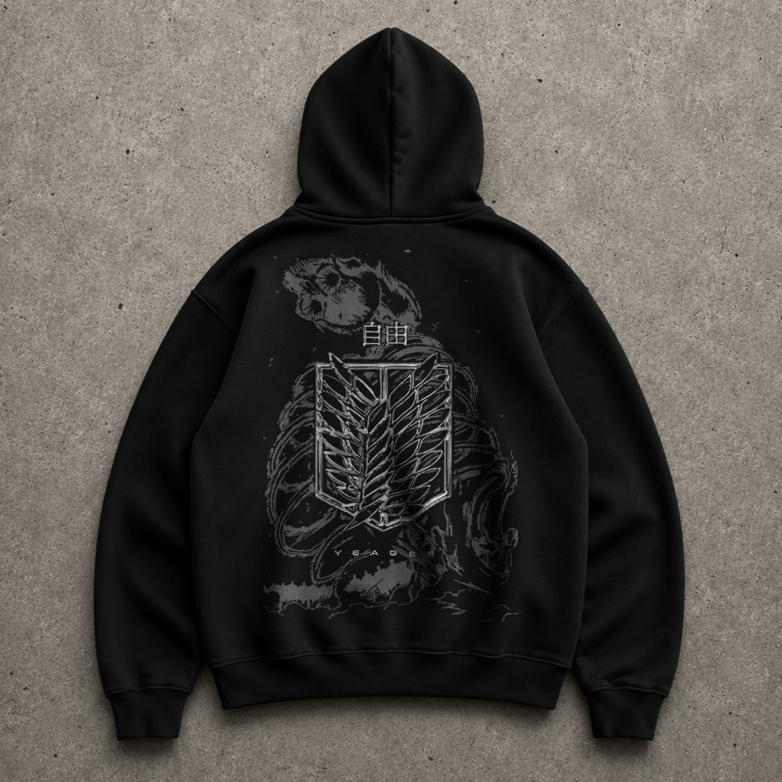 ATTACK ON TITAN OVERSIZED HOODIE