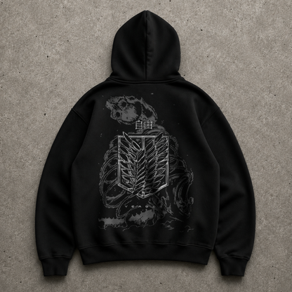 ATTACK ON TITAN OVERSIZED HOODIE