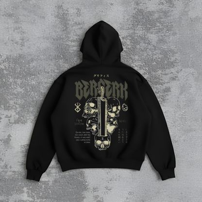 xBERSERK OVERSIZED HOODIE
