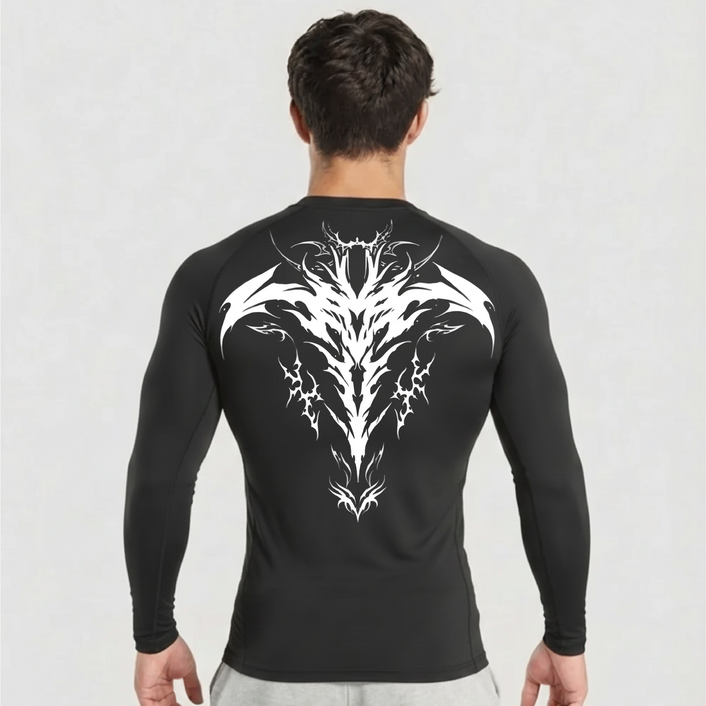 RONIN Black Compression Shirt | LONG SLEEVE