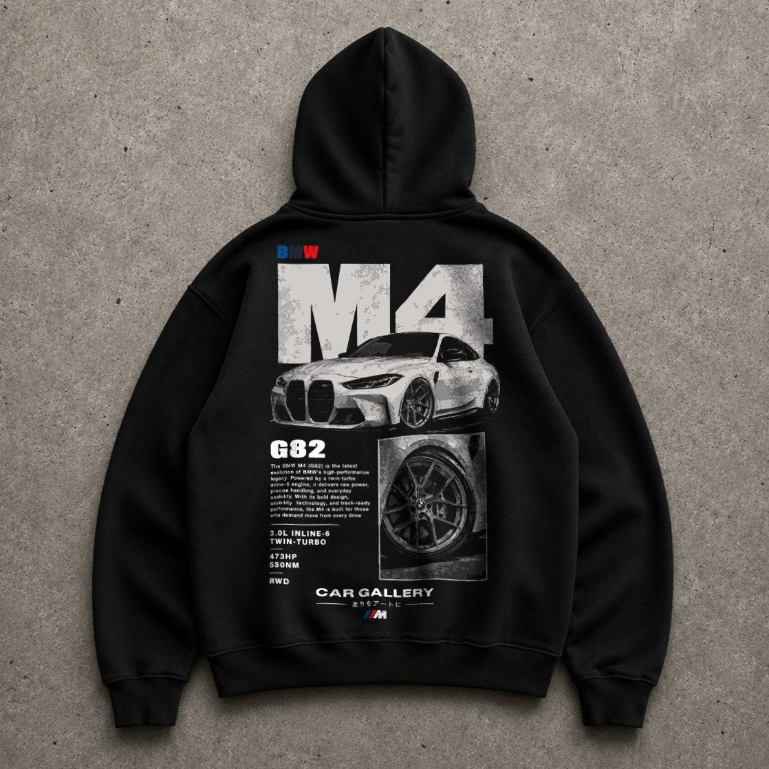BMW M4 CS OVERSIZED HOODIE