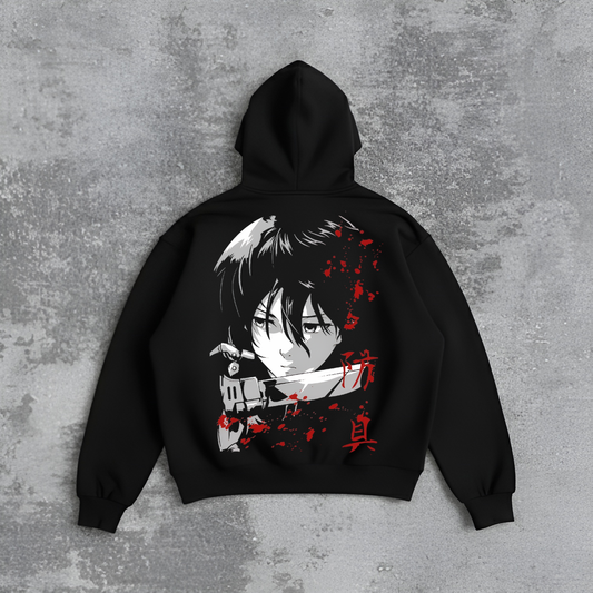 MIKASA OVERSIZED HOODIE
