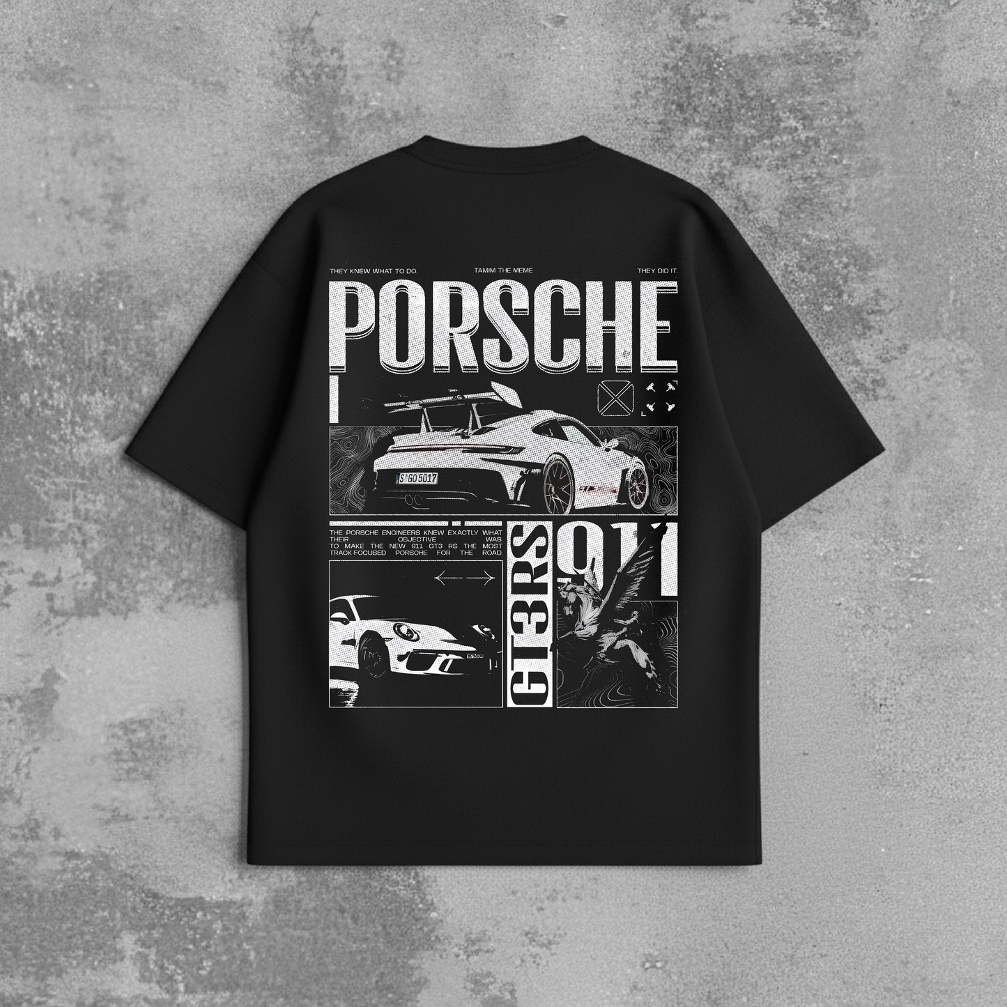 PORSCHE GT3RS OVERSIZED T-SHIRT